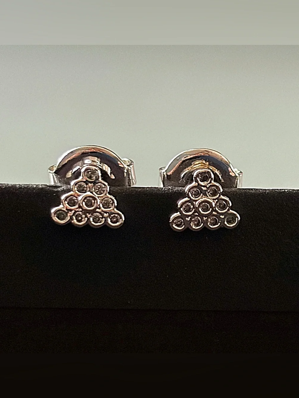 N/A geometric silvertone